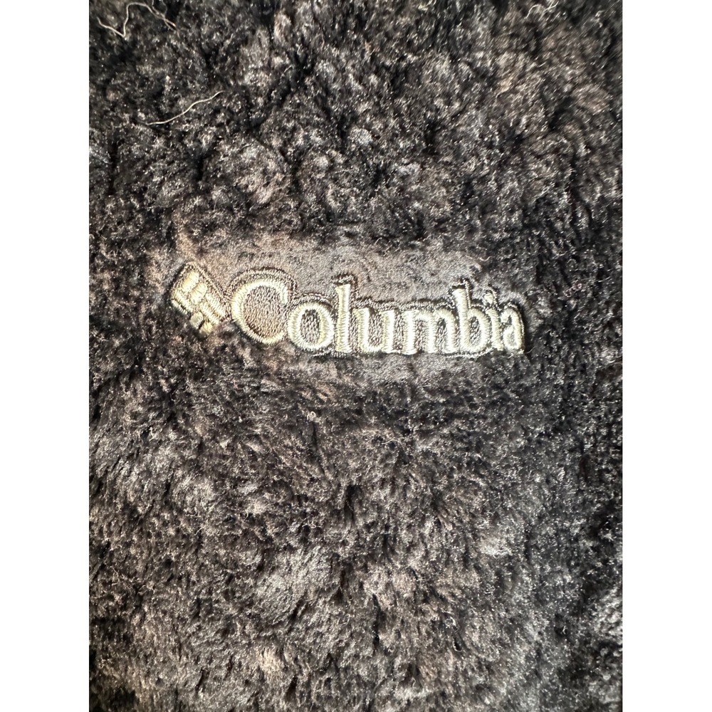 Columbia Women's Black Interchange Plush High Pile Fleece Full Zip Jacket Size M - Picture 4 of 9